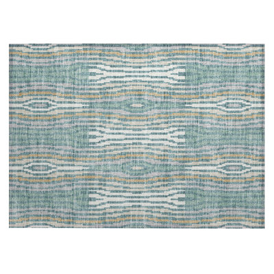 Machine Washable Indoor/Outdoor Chantille ACN2666 Modern Rug