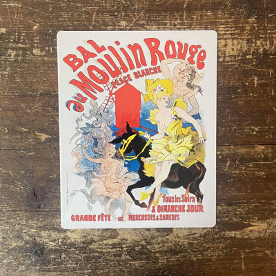 Moulin Rouge - No Frame Print on Metal