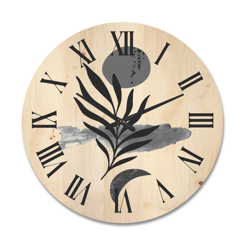 Horloge murale abstraite, Très grand