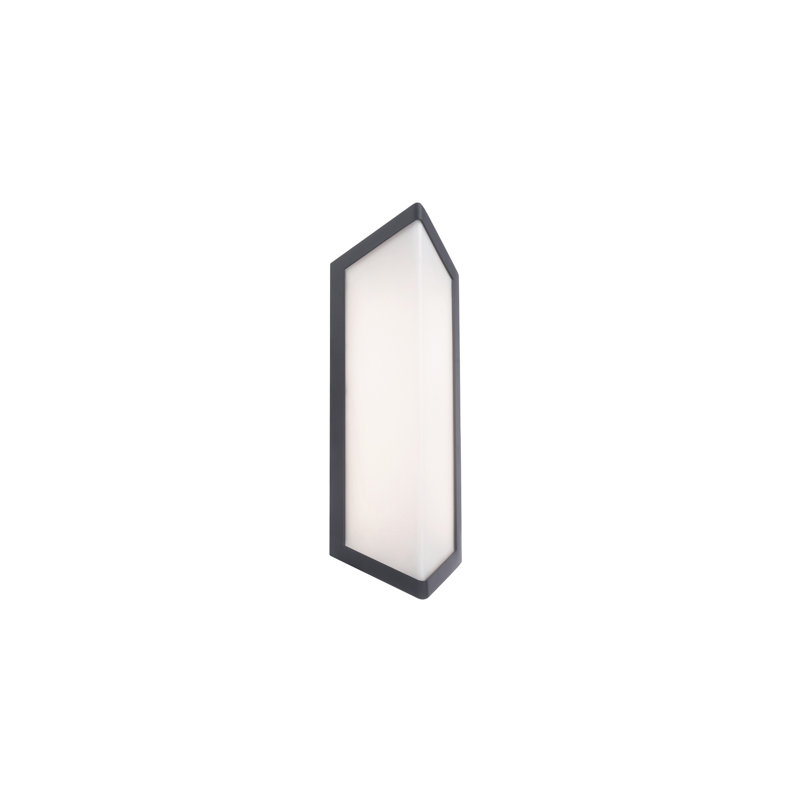 Corte 15" Black Aluminum LED Wall Sconce