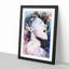 Billie Holiday in Abstract - Picture Frame Painting Print-55685767-55685768