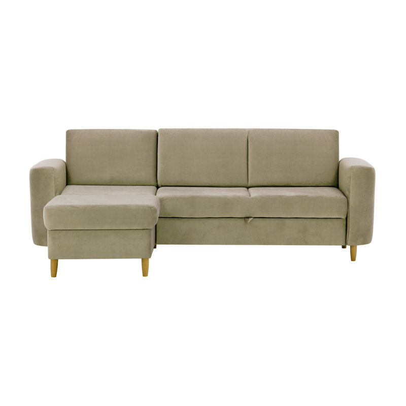 Chaim 4 Seater Sofa Bed, Beige