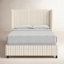Tilly Upholstered Wingback Bed