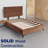 15 Premium Velvet Wood Box Spring/Bed Frame With Headboard, Durable & Stylish Black Metal Legs, Multi Color Options-92348204-92348352