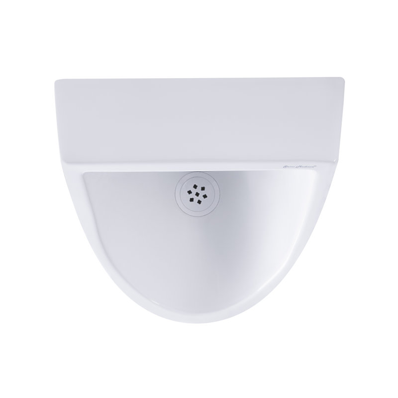 Voltaire White Vitreous China Waterless Urinal