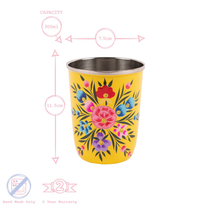  Picnic Tumbler, Buttercup, 300 ml.