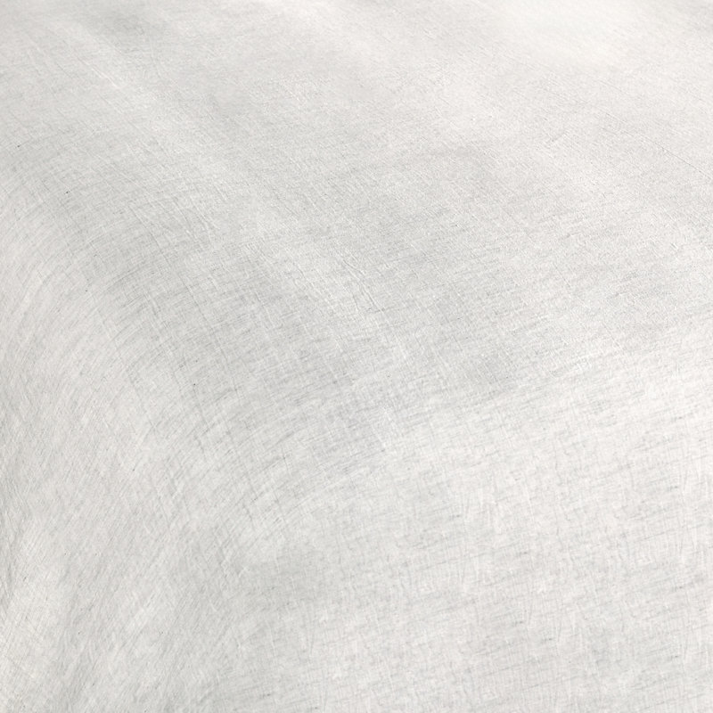 Brooke Blue/White Striped Duvet Cover, Queen Duvet Cover, White