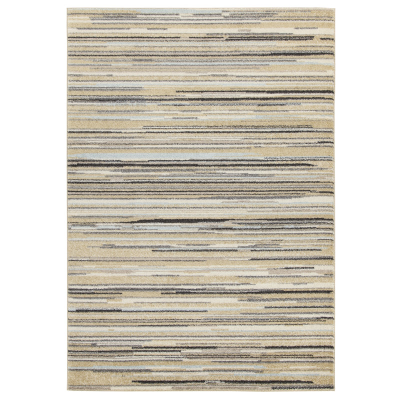 Soave Abstract Area Rug Set, Rectangle 133 x 190cm