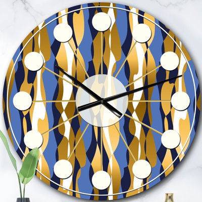 Horloge murale rétro Mid-Century