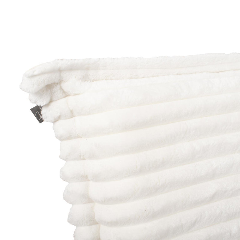 Repose-pieds Puff Shar Pei, Blanc