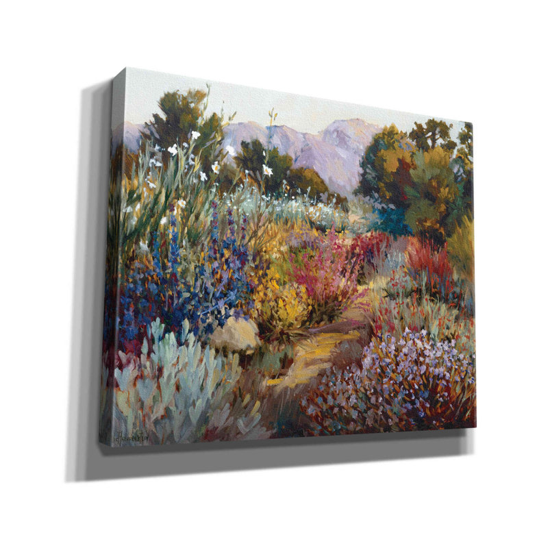 «Morning Bloom» par Ellie Freudenstein, estampe numérique sur toile, H 20 po x l 24 po x P 0,75 po