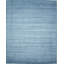 Tapis tissé à la main | Tapis en laine et bambou en soie moderne | Tapis bleu sarcelle 4 mm-556190548