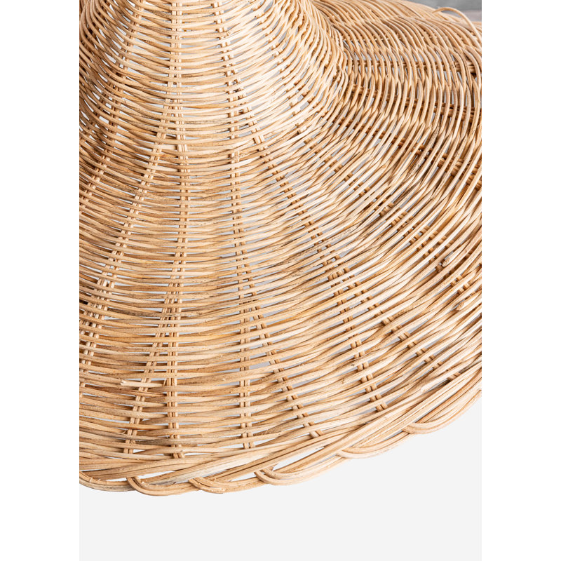 Luminaire suspendu zen en rotin Zen