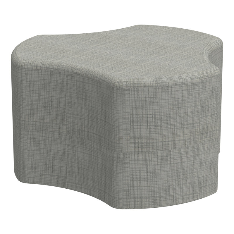 Learniture Structured Cog Stool -Flexible Modular Collaborative Soft Seating For Office, Home, Lounge And School Classrooms With Durable Frame 1015N