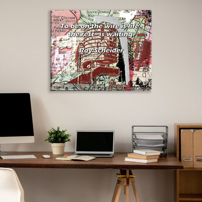 Astoria Grand Gallery Wrapped Canvas By Michael McMillian: "What you believe and focus on becomes you