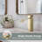 Centerset Single-handle Bathroom Faucet with Drain Assembly-82612559