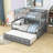 Greylin Kids Twin Over Full Bunk Bed with Trundle with Drawers-1666647546