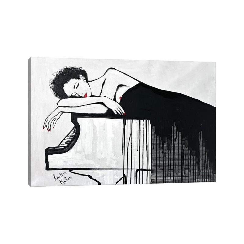 Sleeping Sonata 1 Piece Wall Art on Canvas, 45.72 cm H x 66.04 cm W x 1.905 cm D, Does Not Apply