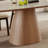 Cream-style solid wood rock table and chairs-102374351