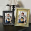 Cadre photo mural 5 pièces x 7 "or antique 5" pour décoration de chambre à coucher