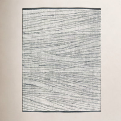 Tapis ivoire / gris / vert Westergard