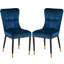 50cm H Tufted Upholstered Metal Upholstered Back Side Chair-471372718-502091318