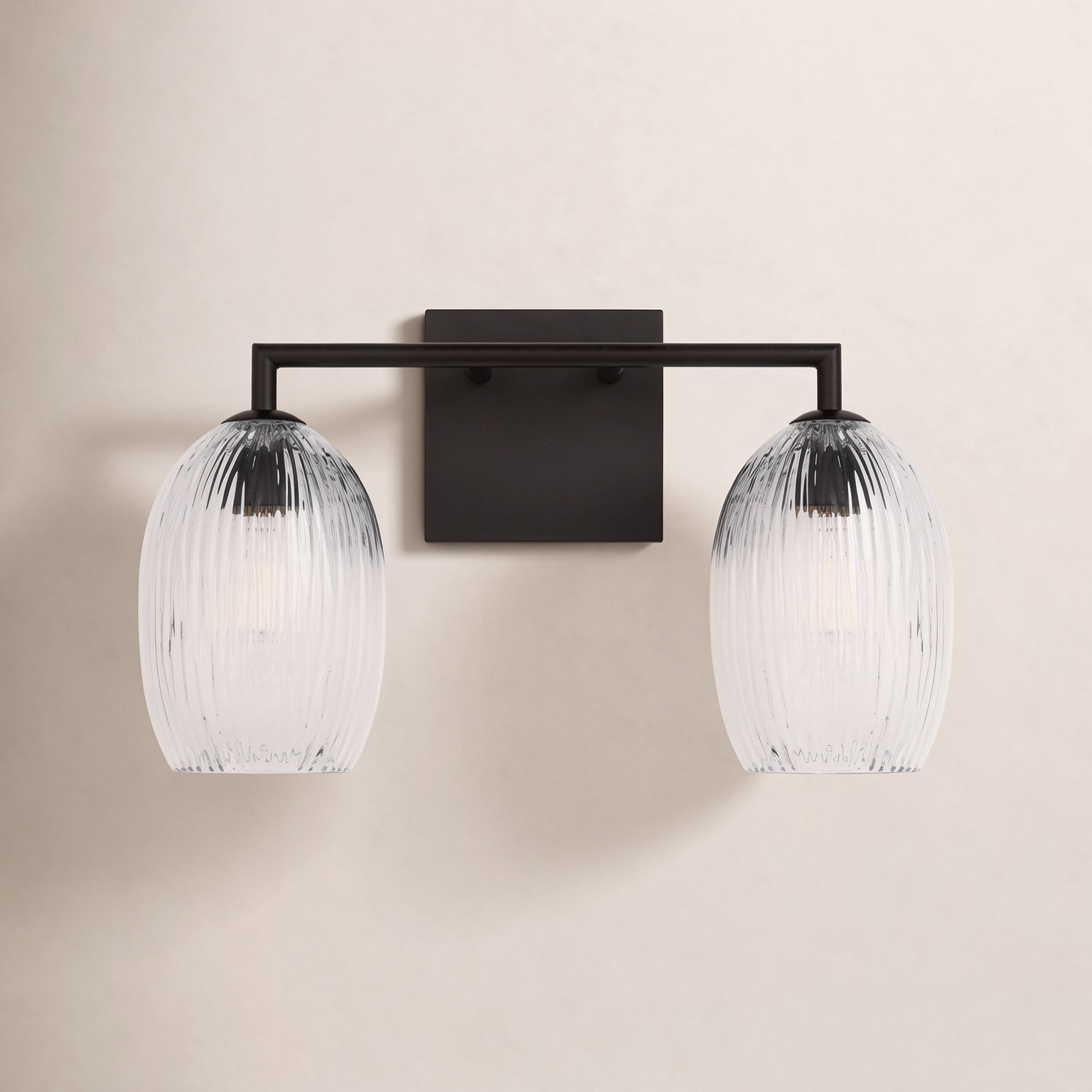 Wilmont Vanity Light, 2, Aged Iron