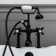 Deck Tub Spout with Diverter