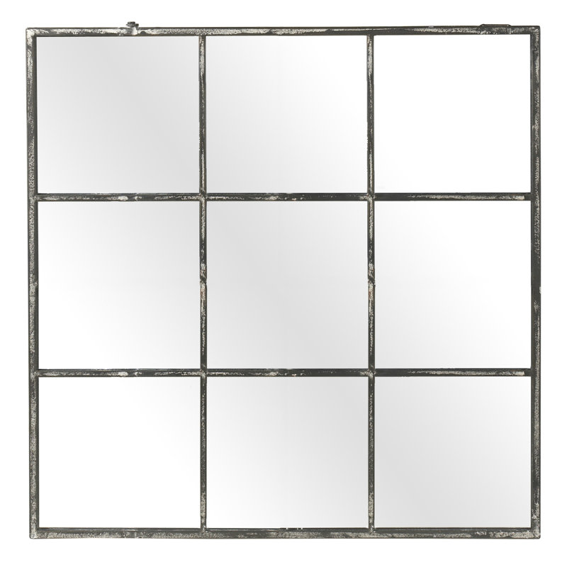Miroir décoratif Chugg, Noir