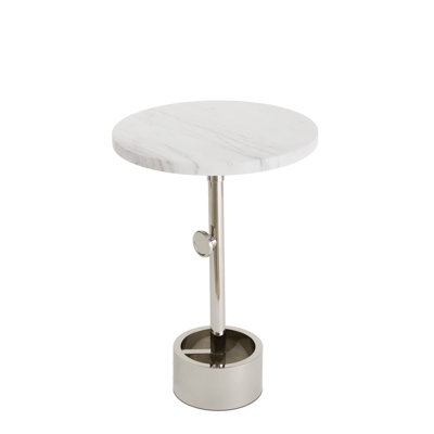 Myles Accent Table (Natural Brass)
