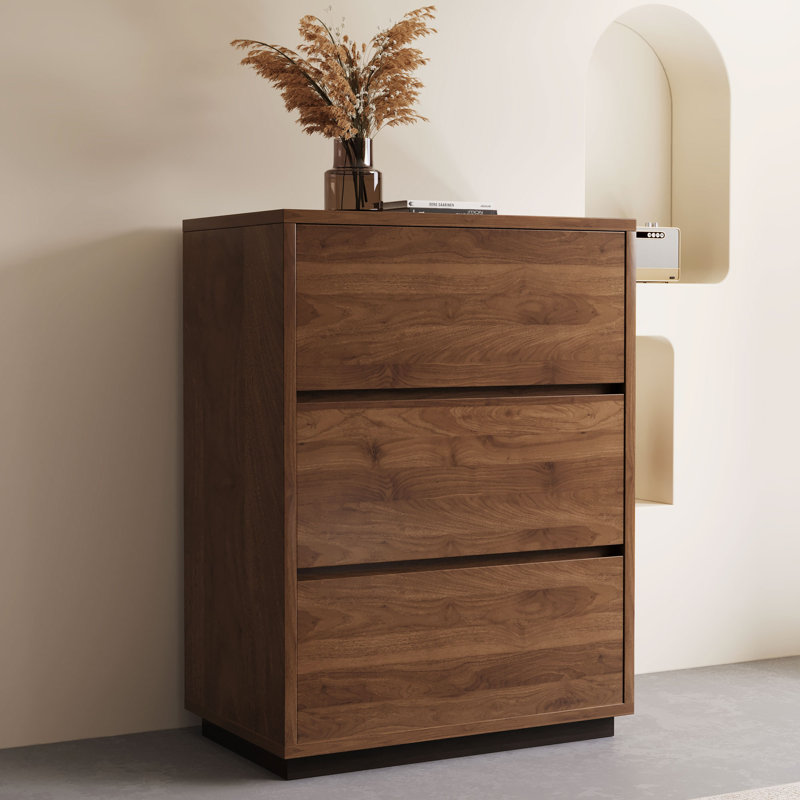 Roanoke 3-drawer Storage Dressing Table Clothing Storage Cabinet Bedroom Storage Dressing Table