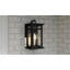 Lanterne murale d'extérieur noire Moira-849207296