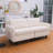 Marsean Fabric 70.86'' Reception Upholstered Arm Loveseat Linen Living Room Sofa with Storage Pockets