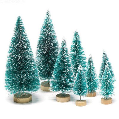 5' 7'' H Regular Blue/Green Artificial Polyethylene Pine Frosted Christmas Tree -  The Holiday AisleÂ®, BA816E204950480A8754A80AB426C65C