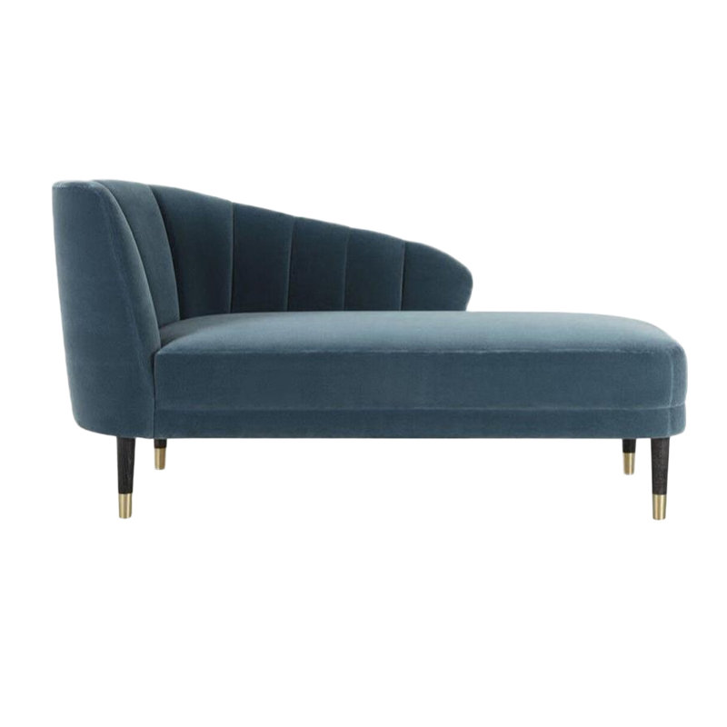 Calev Upholstered Chaise Lounge, Left-Arm Chaise