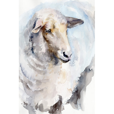 Aquarelle de moutons I