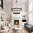 Adriana 20 - Light Steel Dimmable Wagon Wheel Chandelier-1464684555