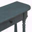 Console étroite en placage de pin avec coin incurvé et tiroir (bleu marine)-129201519-129201521-129201526