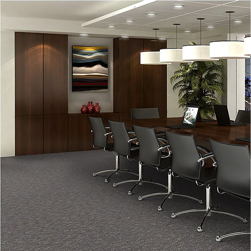 Carreaux de moquette en fibre de nylon Mohawk Elite Mt Desert 24 po x 24 po (96 pieds carrés par carton - 24 carreaux)