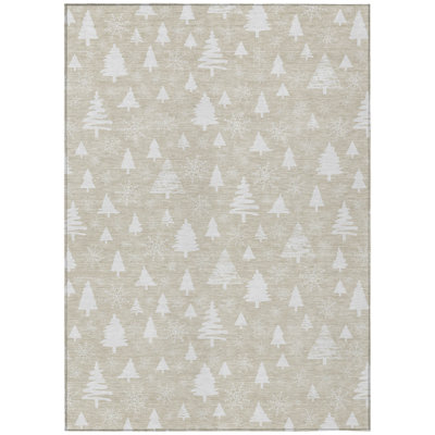 Xhevrie Machine Woven Area Rug