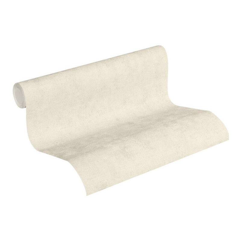 Rouleau de papier peint texturé L 33 pi x l 24 po, Beige / Crème