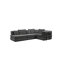 Canapé modulaire rembourré avec coussins-1342472405