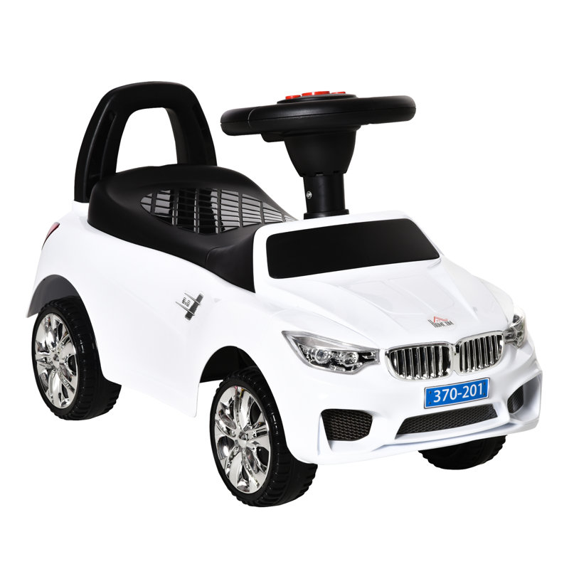 Gwenda Isabelle & Max 1 Seater All-Terrain Vehicles Push/Pull Ride On, White