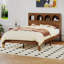 Structure de grand lit avec tête de lit, aucun sommier requis-1570975620-1547875399