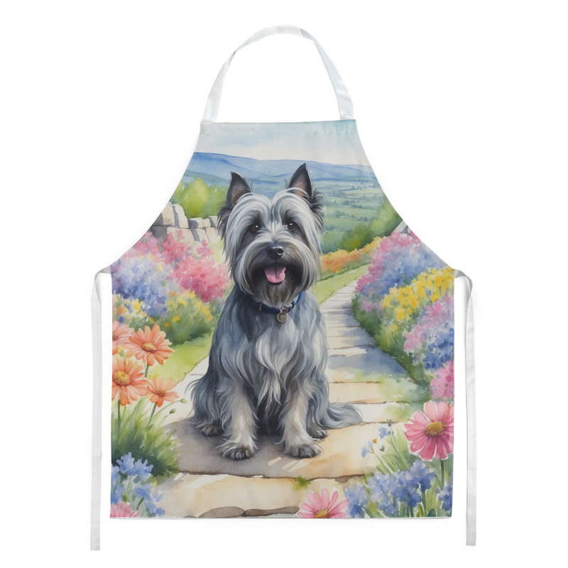 Tablier Skye Terrier Spring Path