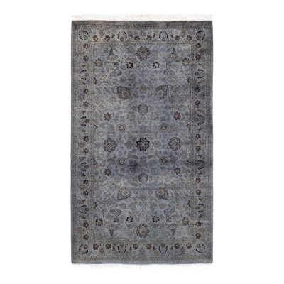 Chimel One-of-a-Kind 3' 1" X 5' 3" New Age Wool Area Rug Gray