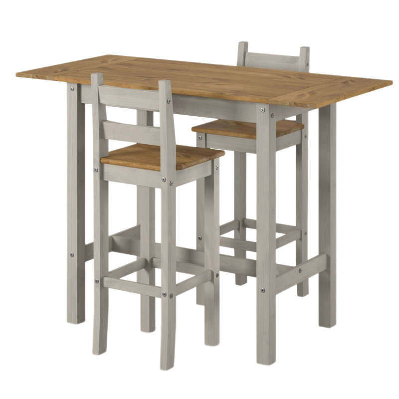 Starkey Dining Set, 39.25 x 23.75 x 55cm