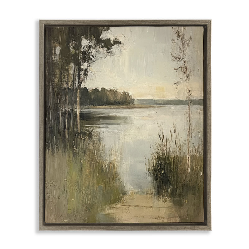 Fleurs sauvages par Lakeside Floating Frame, conception par Petal Prints Design, H 21 po x l 17 po