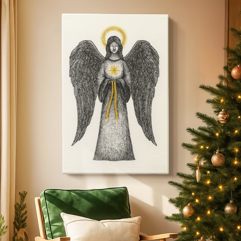 Toile tendue Frostlit Promise-Premium Gallery, H 12 po x l 8 po