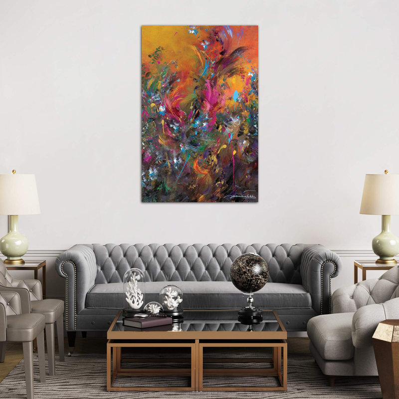 Return To Paradise I by Jaanika Talts - Wrapped Canvas Painting, 152.5 cm H x 101.5 cm W